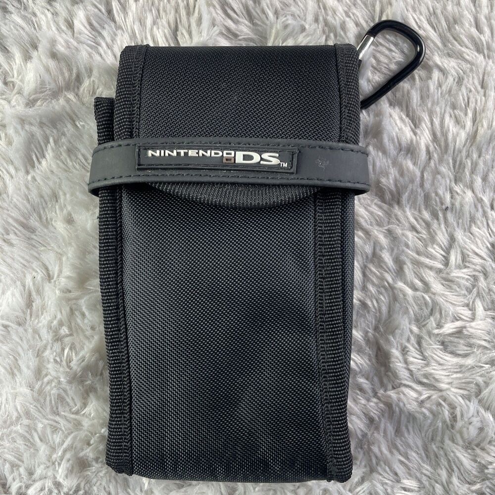 Nintendo DS Switch N Carry Case Black Original Vintage Travel Bag